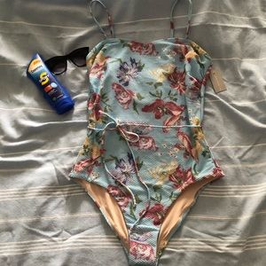 NWT. Chelsea28 retro swim one piece. Swimsuit